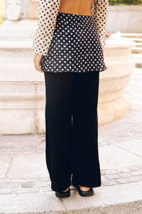 Skirt Polkadot Pants
