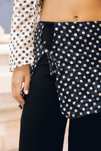 Skirt Polkadot Pants