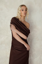 Load image into Gallery viewer, Layer dress brown
