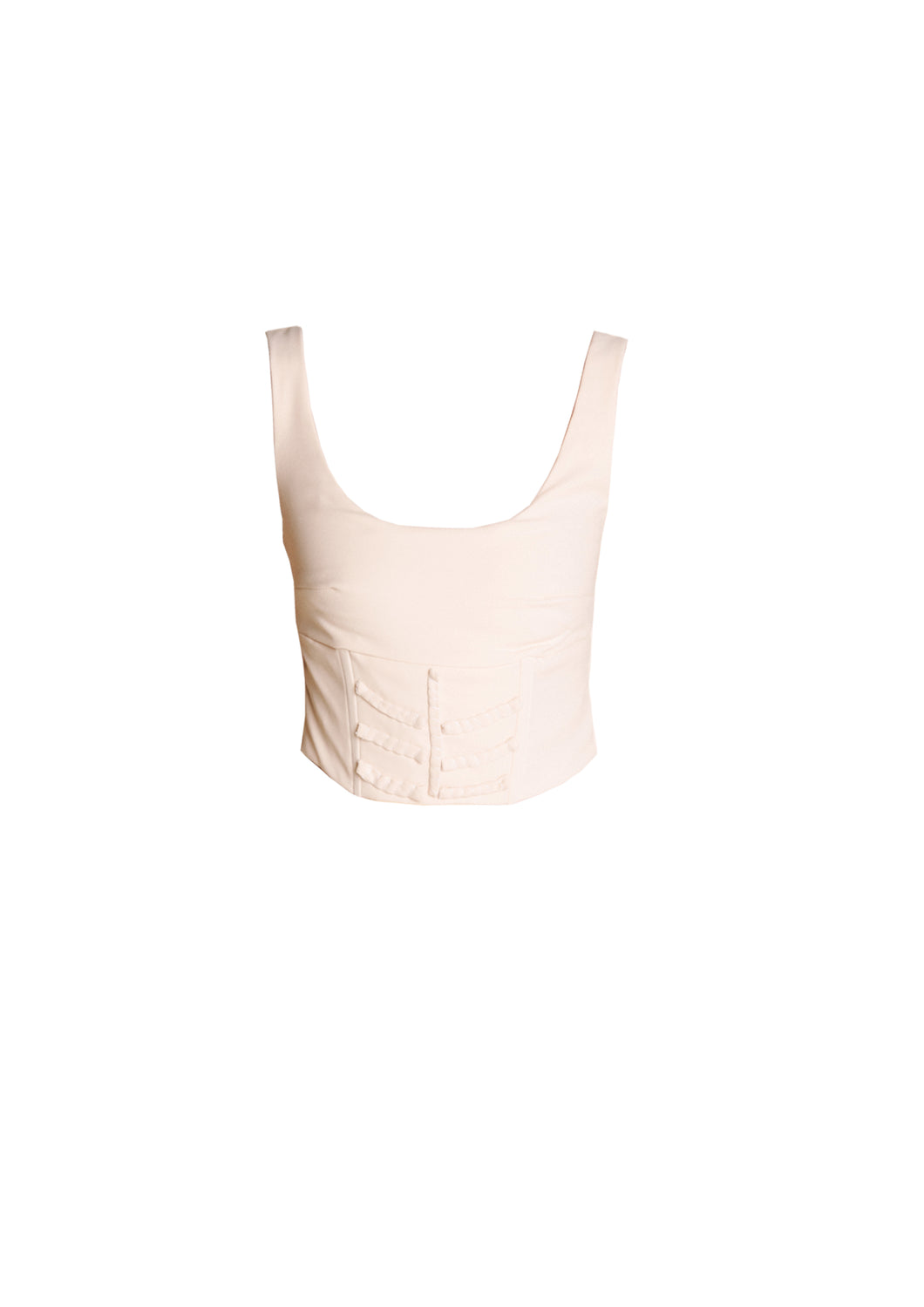 Rib Corset beige